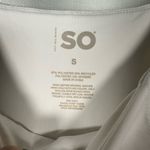 SO  White Corset Sleeveless Bodysuit Small Photo 2