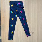 Terez  Black Rainbow Star Foil UpLift Leggings New Size XS Photo 6