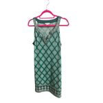 Magnolia Grace Jade Green Alhambra Knit Halter Dress Womens Large Sleeveless Photo 2