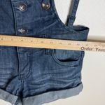 Lovesick Y2K Denim Suspender overall Shorts size 3 festival cute concert Blue Photo 1