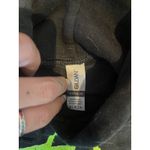 Gildan Heavy Blend Womens Medium Cat Mom Solid Black w/ Green Hoodie Sweatshirt Photo 4