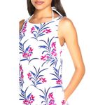 Tommy Bahama Oasis Blossoms Hi Neck Spa Dress Large Floral Stretch Beach Resort Photo 13