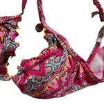 Luli Fama  Summer Fling Pucker Up Push-up Bikini Top nwt Photo 1