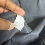 Pink Ripple Faux Leather Elastic Waist Side Zipper Women's Size Small Black Photo 3