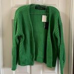 Code x Mode NWT Green Open Front Dolman Cardigan Small Photo 0