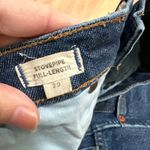 Madewell | Women's Stovepipe Full Length Raw Hem Jeans, Styler Wash, Size 29 Photo 3