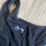 Columbia Black Scoop Neck Asymmetrical Tank Top Photo 1