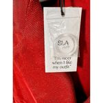 SLA The Label Red Paloma Sparkle Blazer Red Size XXS Photo 10