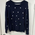 Harper Heritage Dark Blue  Sweater With White Stars Photo 0