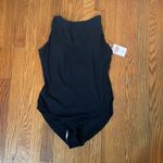 ANDIE  The Crane One Piece Rib Swimsuit Black Size L NWT Photo 2