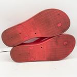 Melissa  vegan sun venice platform sandals red/orange women’s Size 6 Photo 9