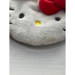 Sanrio Hello Kitty Slippers White Plush Red Bow  Women's‎ size 8 Photo 1