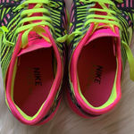 Nike Free Tr Fit 5 Pink Pow/Volt Black Athletic Shoes Size 7 Photo 4