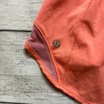 Lululemon  Hotty Hot Short II Long 4" Sunset Orange Women Size 4 Photo 4