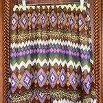 Forever 21 Earthy Aztec Tribal High Low Skirt Photo 1