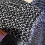 Chico's boho chic tweed jacket with fringe size 2 Photo 2