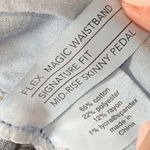 Lane Bryant Womens Pedal Jeans Signature Fit Skinny Capri Dark Blue Wash Size 24 Photo 4