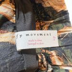 Free People ‎ Green Leaf Print The Way Home Short Size Small Photo 2