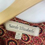 Vintage Sarah Elizabeth Womens Maxi Dress 90s Y2K Boho Summer Size 12 Earthy Pink Photo 4