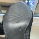 Shoedazzle Black Velvet Booties Photo 3