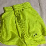 Under Armour Neon Yellow Athletic Shorts Photo 2