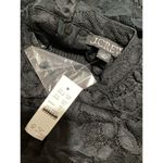 J.Crew Black Lace Mockneck Top Long Sleeve $128 6 Photo 5