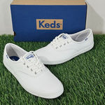 Keds Champion Originals Lace Up - White - Women's Size 7M - WH45750 Photo 0