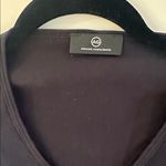 AG Adriano Goldschmied  Black V-Neck Short Sleeve Tee size S EUC Photo 1