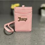 Juicy Couture Pink Card Holder with Lanyard Photo 1