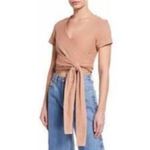New. Johnathan Simkhai nude crop top. Small. Retails $328 Tan Photo 6