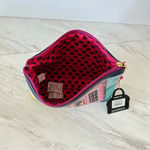 Nicole Lee Nikky By Cosmetic Pouch Bag Miss Your Call Teal Photo 4