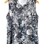 Nike Black Floral  Dri-Fit Tank Top M Photo 0
