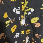 Veroalfie Nina Black Floral Embroidered Dress with Heart Buttons‎ Size 2 Photo 4