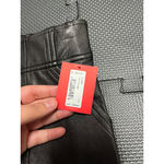 Spanx  Leather Like Jogger Noir Black Size‎ XS Women NWT Photo 3
