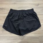 Lululemon  Hotty Hot Short High-Rise Long 4" Women Size 8 Black Photo 3