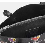 Coach 🔥🎁NWT! Mollie Tote Bag 25 Heart Bolt Print Msrp: $378.00 Photo 5