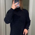 Leith Black Turtleneck Sweater Photo 0