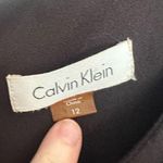 Calvin Klein Women’s 12 Black Sheath Dress Career Workwear Dressy Photo 1