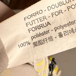 ZARA ‎ top Gray and Yellow women’s medium Polka Dot Camisole peplum Photo 3