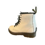 Dr. Martens  WHITE PATENT LEATHER ZIP SIDE BOOTS WOMEN SIZE 5 Photo 2