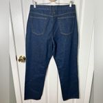 frame denim Frame Blue Cotton High Rise Le High Tight Straight Leg Exposed Zipper Jeans 32 Photo 6