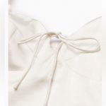 Wilfred Aritzia Novella Milkmaid Blouse in Cream / Light Birch XS $98 Photo 6