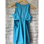 Athleta ‎ Turquoise Women’s Tank Top Racerback Built in Bra Workout XS Photo 2