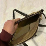 Dooney & Bourke ‎ Signature Canvas Leather Purse Vintage DB Brown Shoulder Bag Photo 10