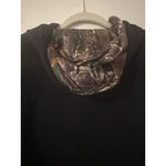 Under Armour Women's Black Sweatshirt Hoodie Adult M Camo Pullover Athletic 0453 Photo 2