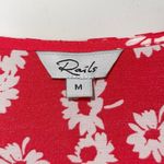Rails Womens Helena Cardinal Daisies V-Neck Mini Dress Red Size Medium Photo 6