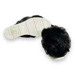 Dolce‎ Vita Women's Fashion Slipper, Black Faux Fur US 6 Photo 6
