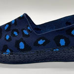 Cole Haan Shoes Womens 6.5 Blue Cheetah Cloudfeel Stitchlite Espadrille Loafers Photo 0