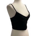 21 Saints Black Crop Top Womens Regular NWT (36 Photo 2