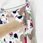 Boden USA Boden Floral Linen A Line Minj Skirt Size 10 Long Photo 3